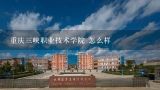 重庆三峡职业技术学院 怎么样,重庆三峡职业学院是大专吗