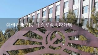 滨州职业学院 什么专业比较好啊