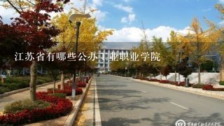 江苏省有哪些公办工业职业学院