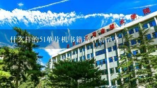 什么样的51单片机书籍适合初学者