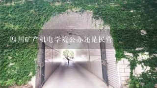 四川矿产机电学院公办还是民营