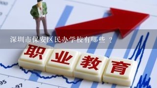 深圳市保安区民办学校有哪些 ?