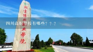 四川高职学校有哪些？？？