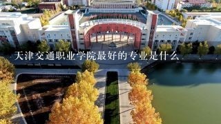天津交通职业学院最好的专业是什么