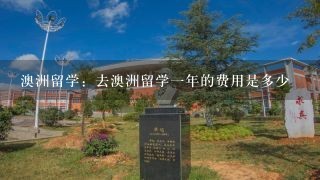 澳洲留学：去澳洲留学一年的费用是多少