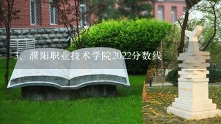 濮阳职业技术学院2022分数线