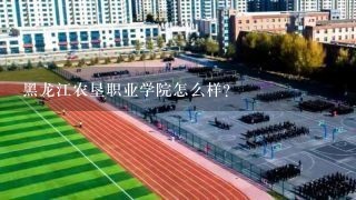 黑龙江农垦职业学院怎么样？