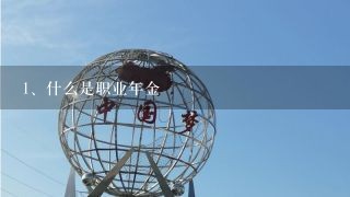 什么是职业年金