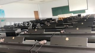 康龙学院分为