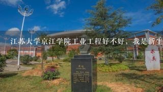 江苏大学京江学院工业工程好不好，我是新生？