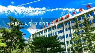扬州职业大学2018招生简章