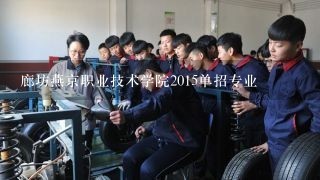 廊坊燕京职业技术学院2015单招专业