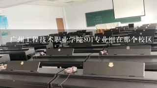 广州工程技术职业学院801专业组在那个校区