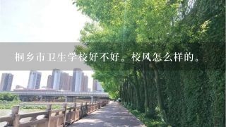 桐乡市卫生学校好不好。校风怎么样的。