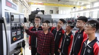 湖北工业职业学院有哪些 student exchange?