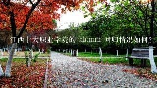 江西十大职业学院的 alumni 回归情况如何?